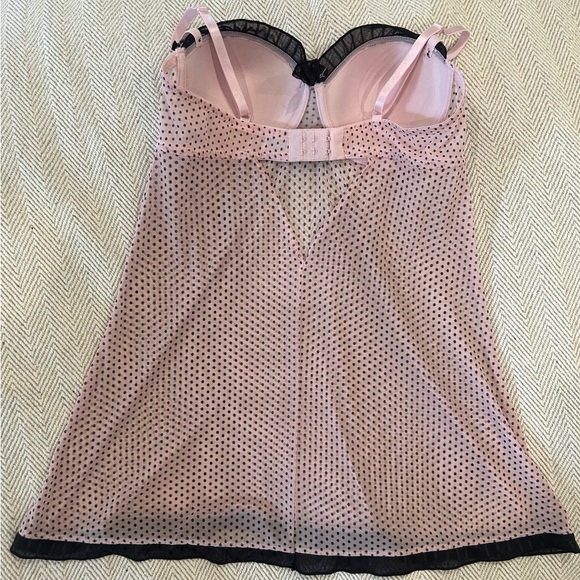 🤩 SALE RAMPAGE Lingerie Pink Babydoll - Picture 5 of 14